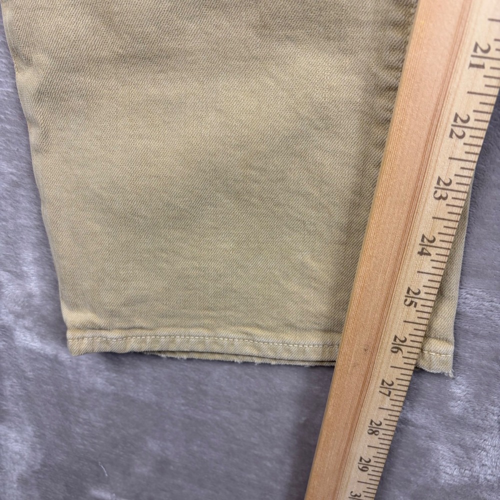 Mother Superior Jeans The Ditcher Utility Flood Pale Green Size 28 Straight Leg - Picture 7 of 16